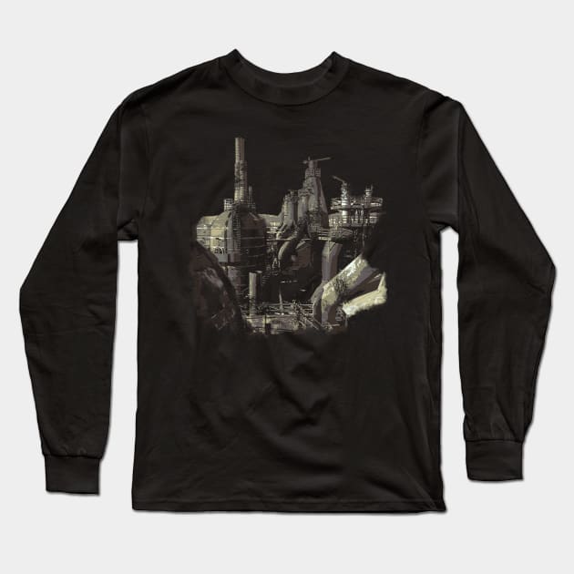 Grunge Factory Steampunk Long Sleeve T-Shirt by Kaamalauppias